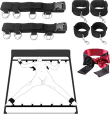 Bondage Set Augenbinde Handschellen Fesseln Seil BDSM Sexspielzeug