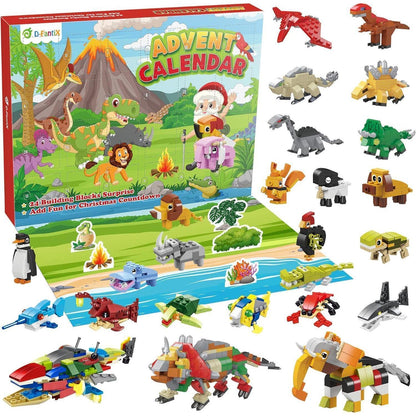 D-FantiX Adventskalender 2024 für Kinder mit 24 Mini
