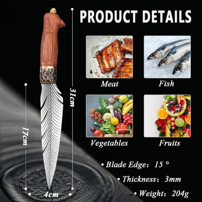 Handgeschmiedetes Japanisches Kochmesser Geschenk Mann