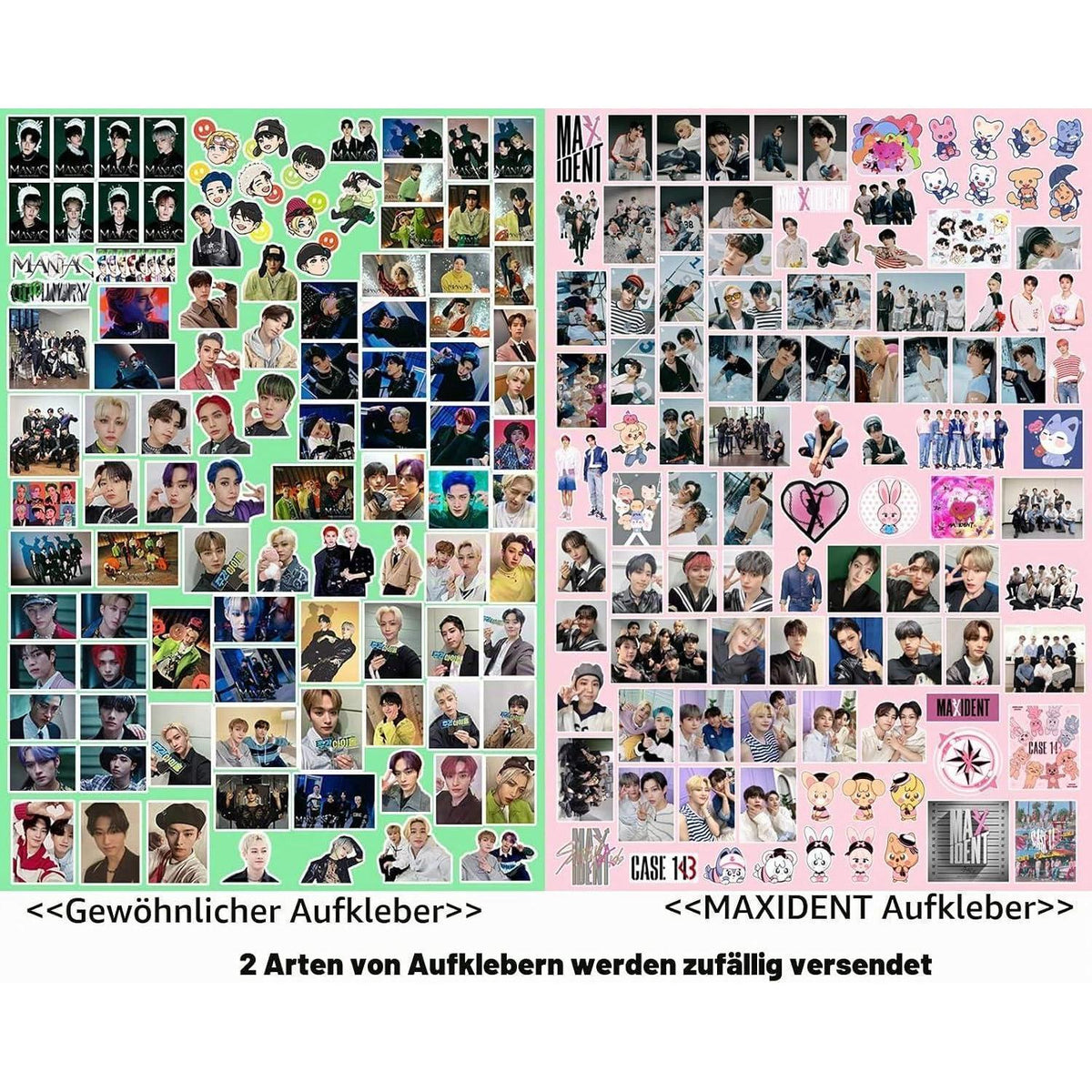 Stray Kids Fanartikel Set: Rucksack, Aufkleber, Lanyard & Tasche