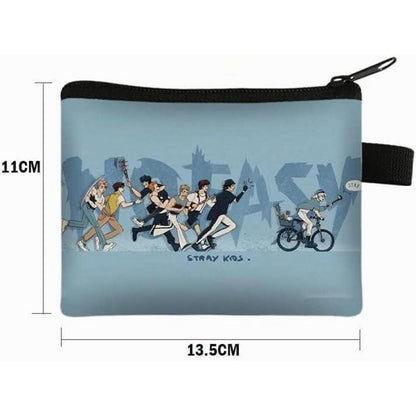Stray Kids Fanartikel Set: Rucksack, Aufkleber, Lanyard & Tasche