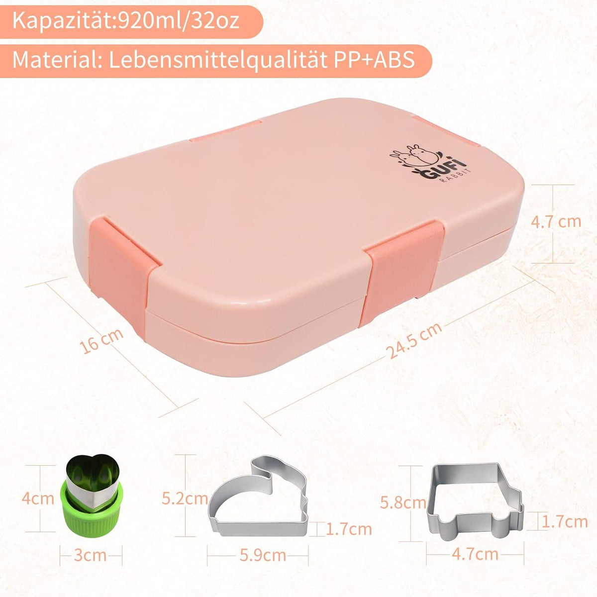 Kinder Bento Lunchbox Obst Gemüse Sandwich DIY Formen