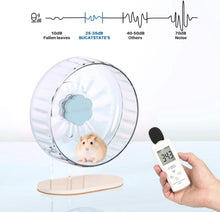 Transparentes Laufrad für Hamster 21cm mit leisem Kugellager