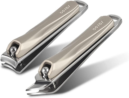 Nagelknipser Set 2-tlg. Fingernägel Fußnägel Nail Clipper Kit