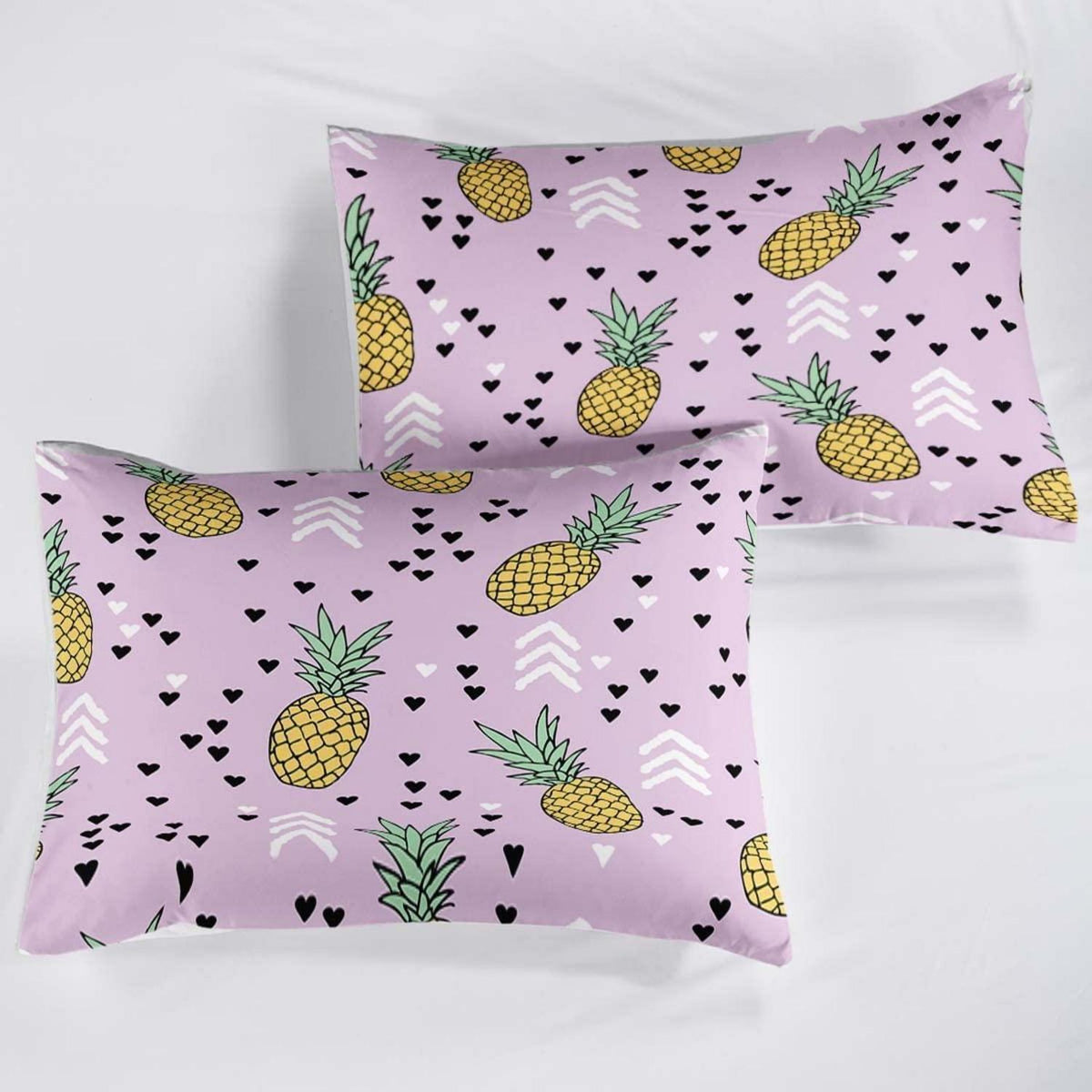 Ananas Bettwäsche Set 200x200cm - Tropisch & Ultraweich