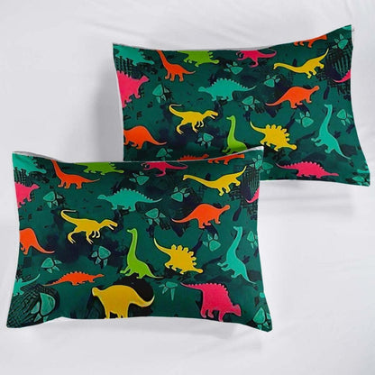 Kinder Bettwäsche Set Dino 200x200cm – Cartoon Dinosaurier