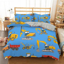 Blaues Bettwäsche-Set 155x220cm mit Kissenbezug – Superweiche Mikrofaser