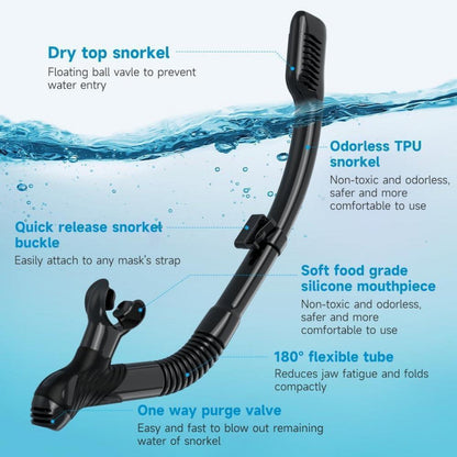Findway Schnorchelset Erwachsene mit Tauchmaske und
