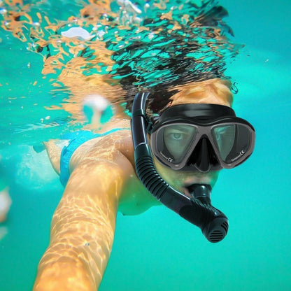 Findway Schnorchelset Erwachsene mit Tauchmaske und