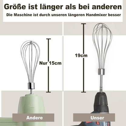 Handmixer Aufsatz Set Rührbesen Knethaken Schneebesen