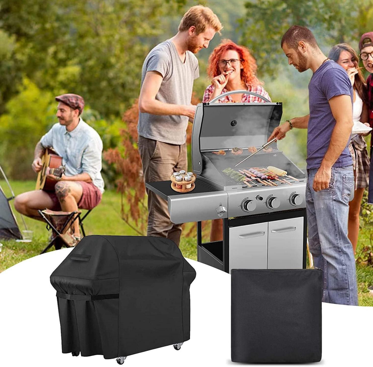 Grillabdeckung 150x63x115cm Gasgrill BBQ Schutzhülle wasserdichte Abdeckhaube