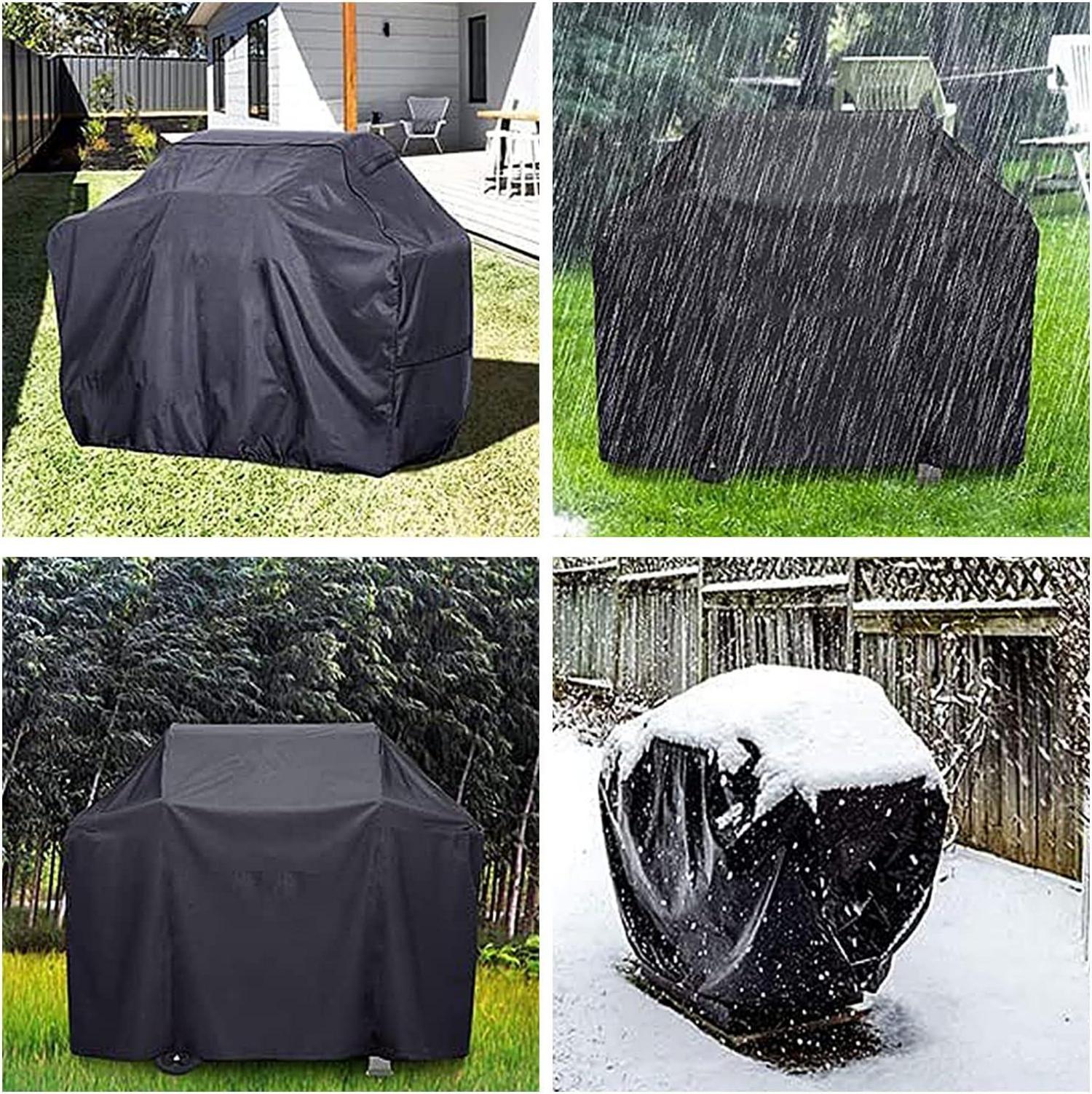 Grill Abdeckhaube Gasgrill 150x63x115cm Wetterfest Oxford-Gewebe Schutzhülle