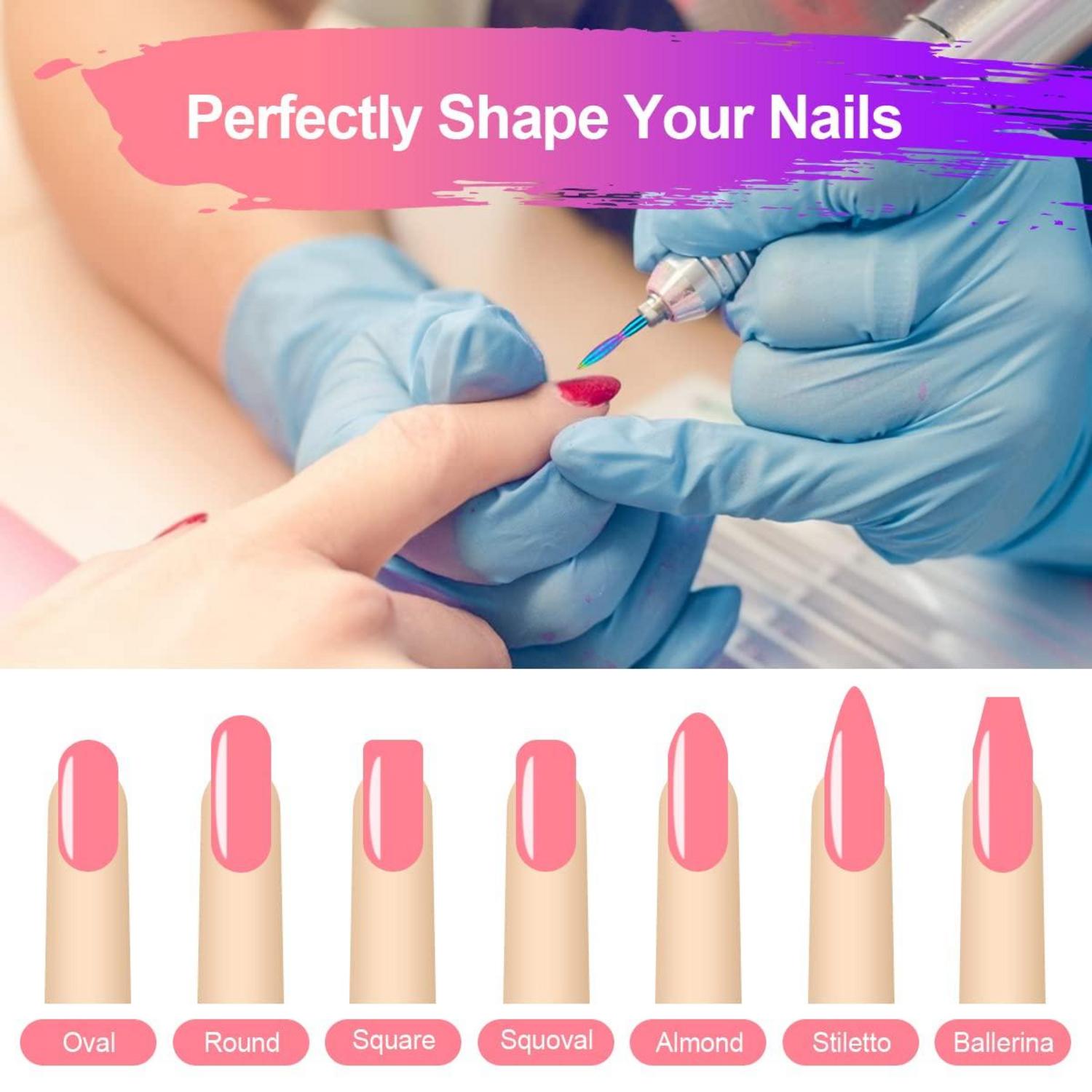 Elektrische Nagelfräser Bits Set 11-teilig Profi Nail Art Maniküre Pediküre