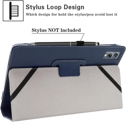Kompatibel mit Blackview Tab 11 hülle Folding PU Leder Tasche Case