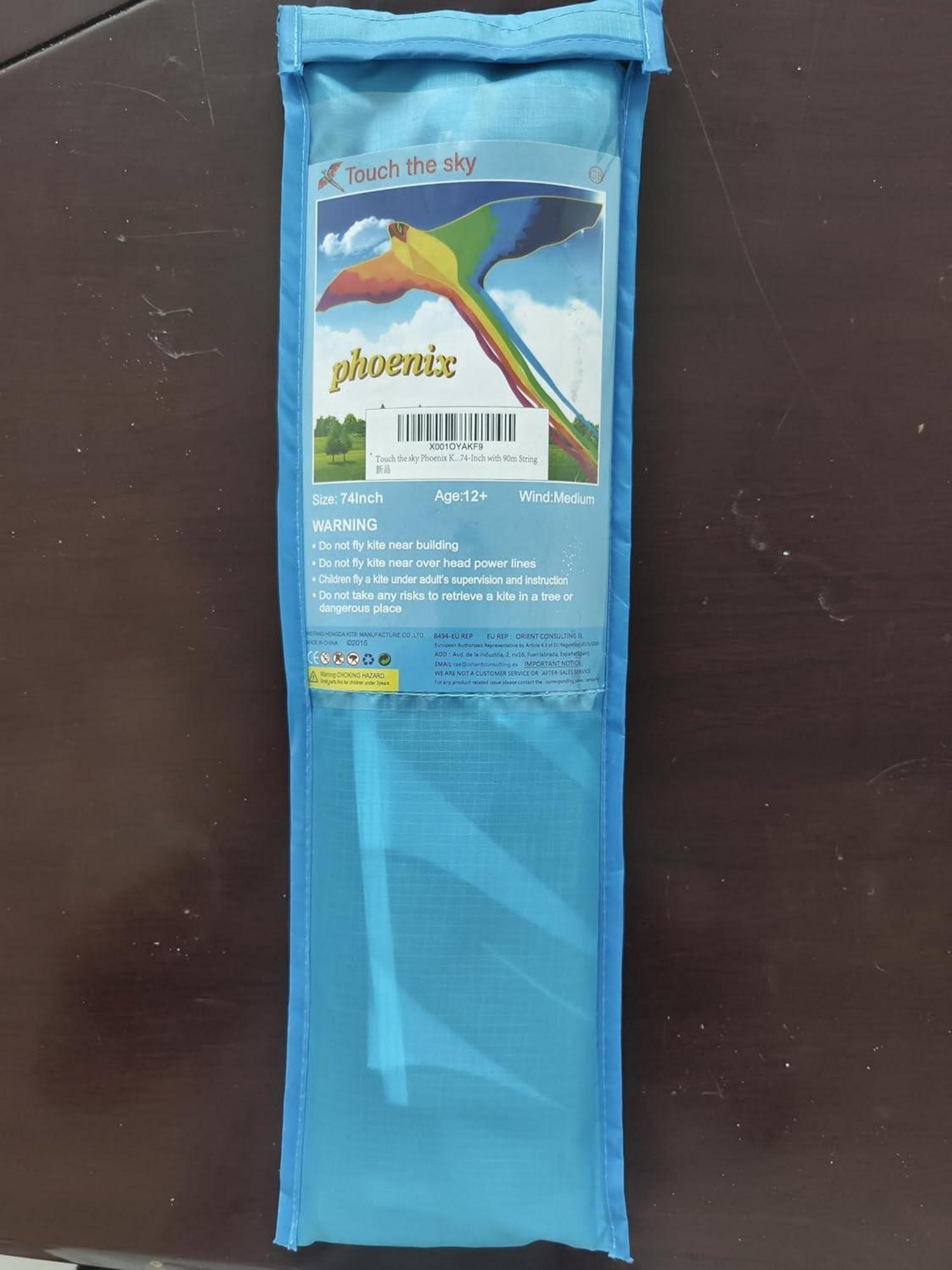 Flugdrachen Starker Phoenix 74 Zoll für Kinder und Erwachsene
