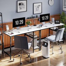 Schreibtisch 120x60 cm, Computertisch mit 2