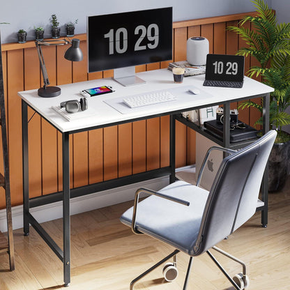 Schreibtisch PC Tisch 120x60 cm Bürotisch Industrie-Design