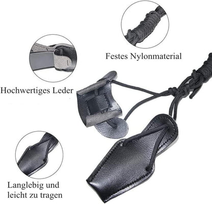 Bogenspanner Recurvebogen Langbogen - Leder Spannhilfe