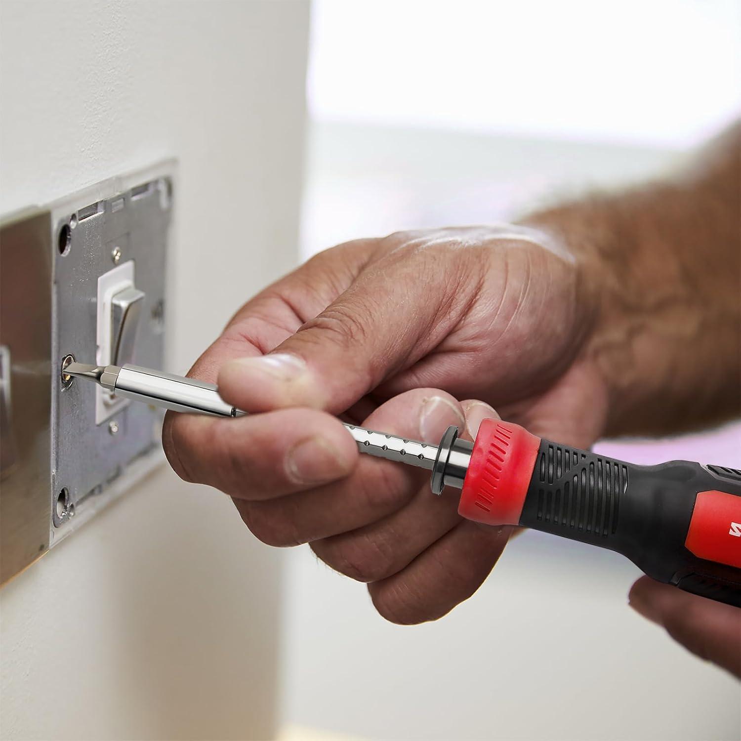 Multibit Schraubendreher 13-in-1 Magnetisch Bohrer Verlängerung Set