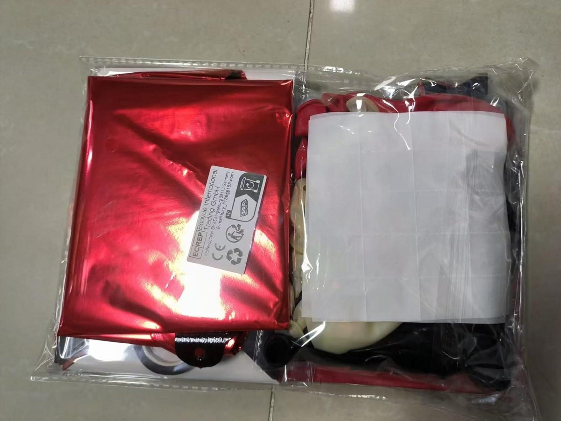 Geburtstagsdeko Schwarz Rot Happy Birthday Partyset Frauen Männer