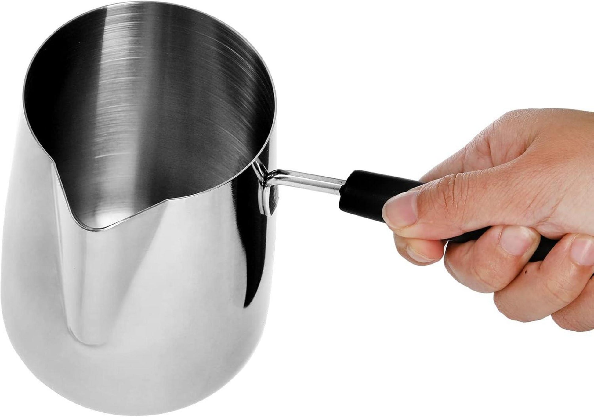 Milchkännchen Edelstahl 1000ml Türkische Kaffeekanne Herdschmelztopf