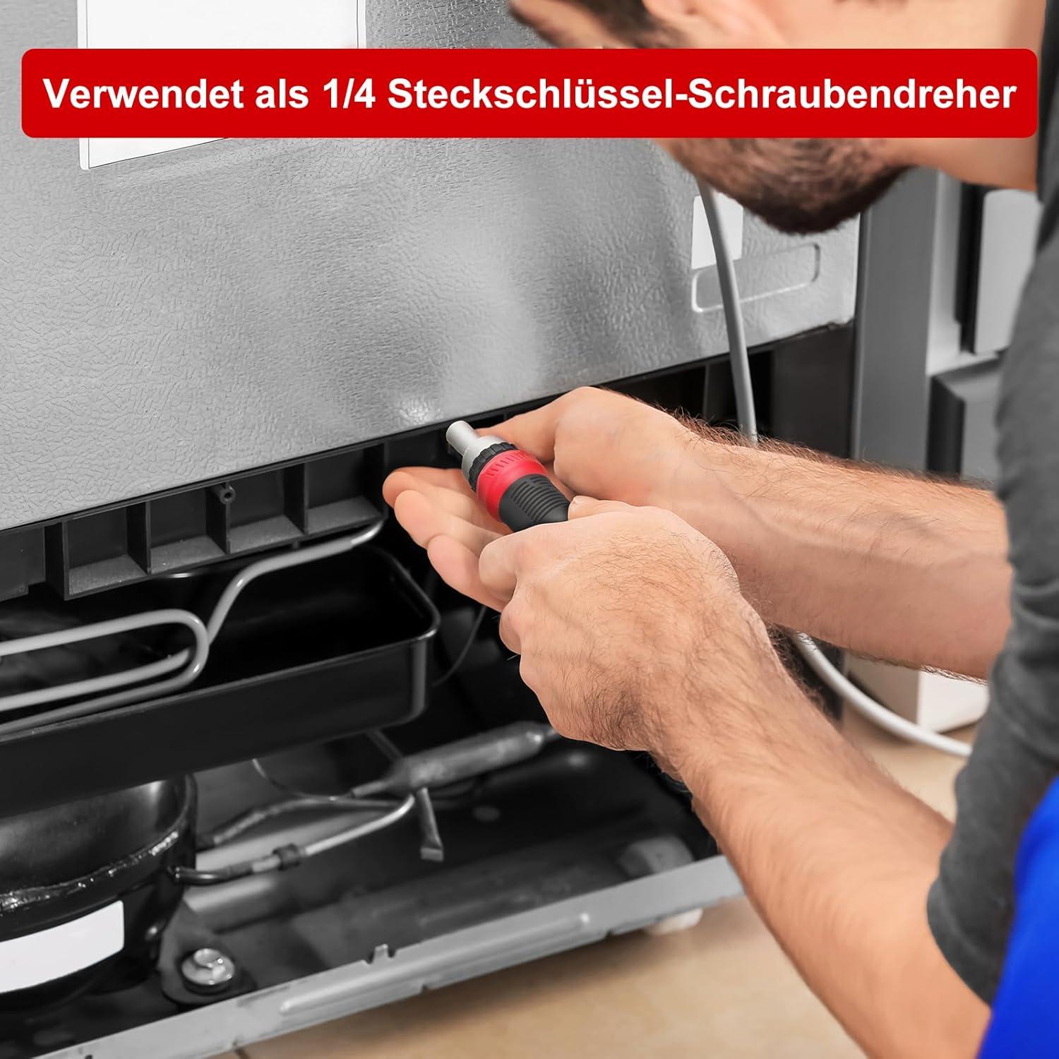 Ratschen Schraubendreher 13-in-1 Multitool mit hochwertigen Bits