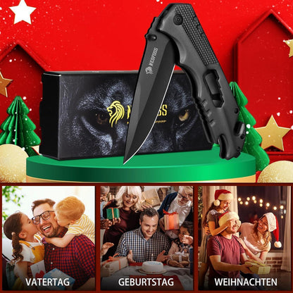 Taschenmesser Einhandmesser Rettungsmesser mit Glasbrecher