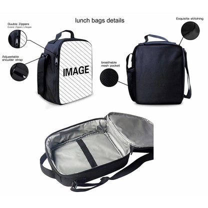 Schultaschen-Set Pferd: Rucksack, Federmäppchen & Lunchbox