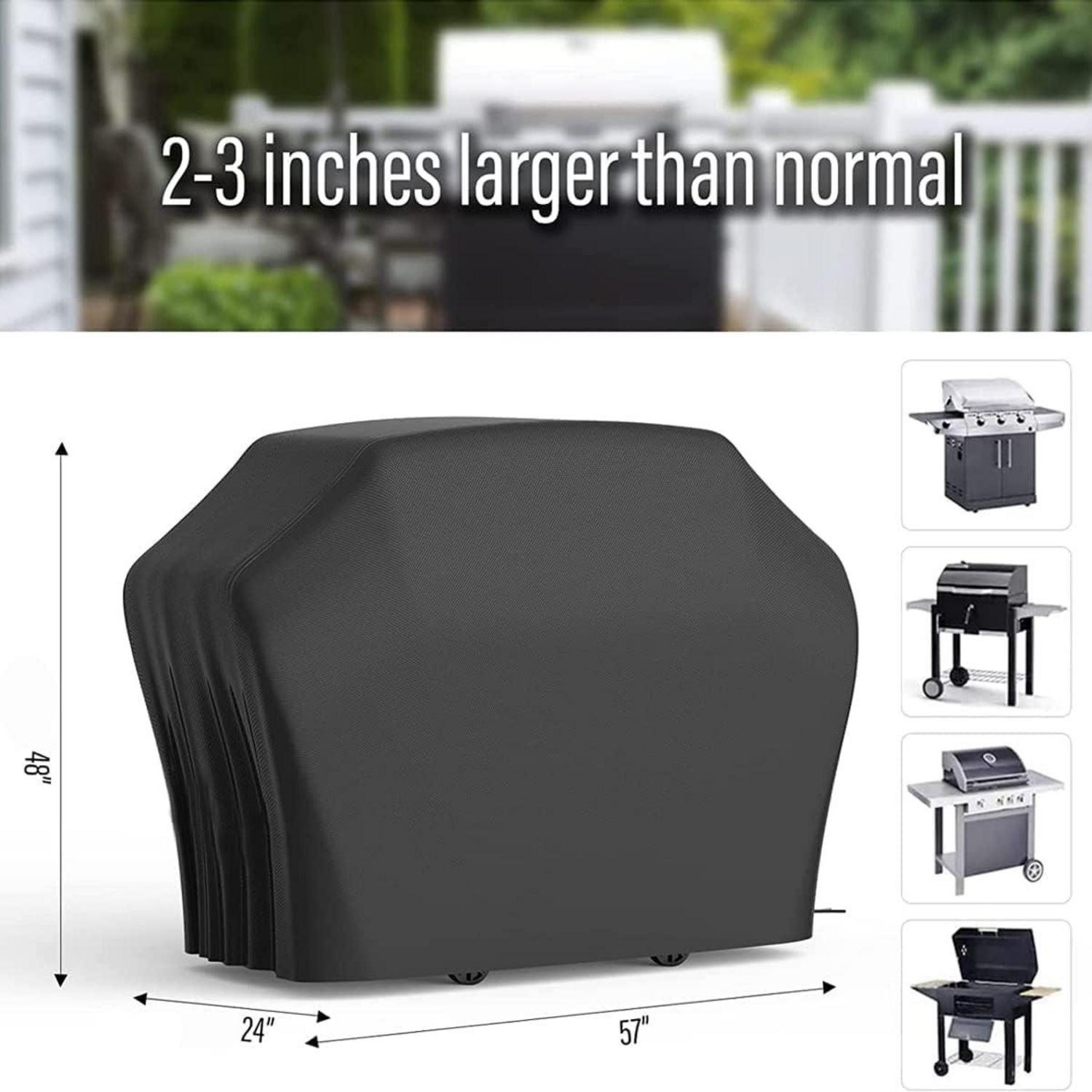 Grillabdeckung wasserdicht strapazierfähig Oxford-Gewebe 147cm