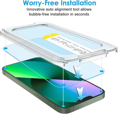 PanzerHD KlarSchutzfolie iPhone 13/13 Pro 6,1 Zoll 2 Stück
