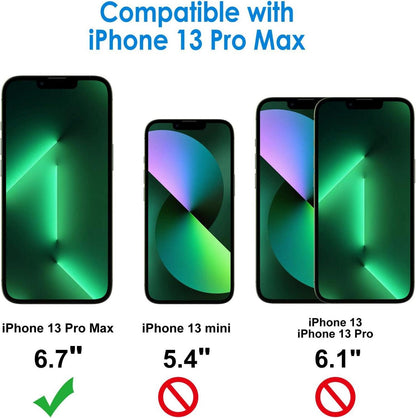 iPhone 13 Pro Max 6,7 Zoll 2er Pack Full Screen Displayschutz
