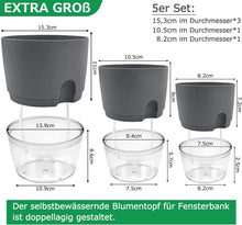 iDattel Selbstbewässernder Kräutertopf Küchen-Set