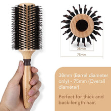 BESTOOL Rundbürste Wildschweinborsten Nylonstiften Profi