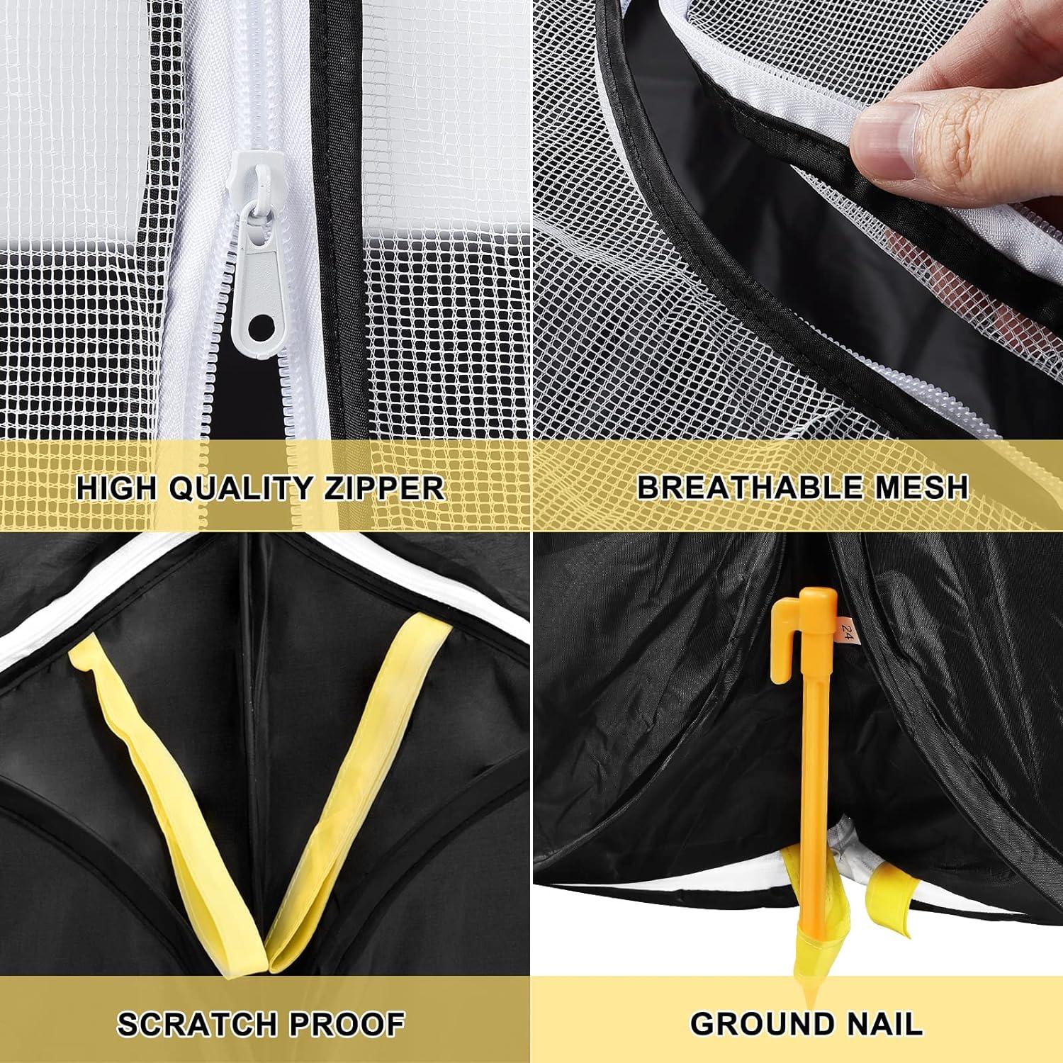 Coolty Kleintier Laufstall Pop-up Hühnerstall Welpen Kätzchen Kaninchen Enten