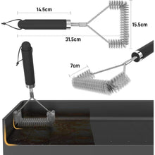 Grillbürste 31.5cm Extra Dicke Borsten sehr Langer Griff