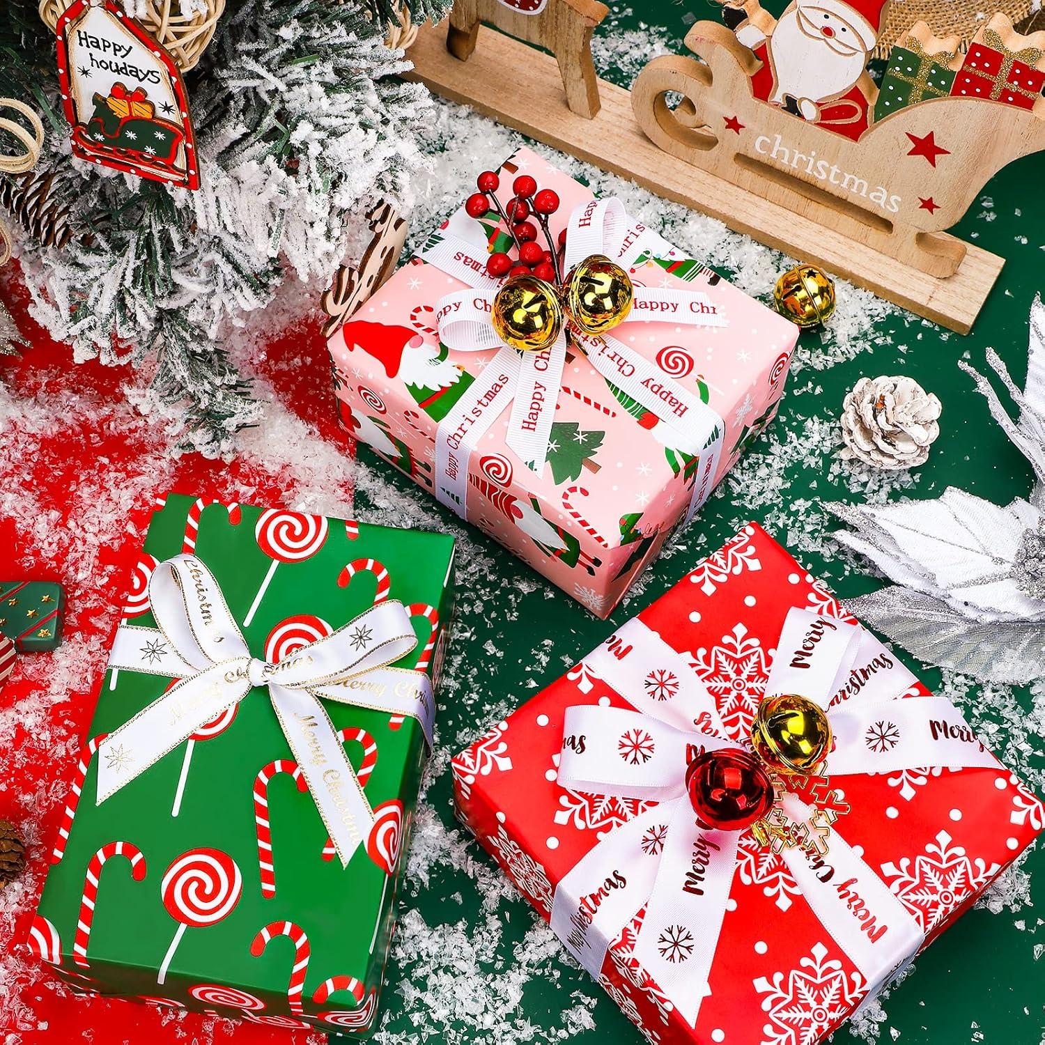 Weihnachts-Geschenkpapierrolle Gnom Holiday Collection 4 Rollen 76x305cm