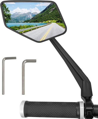 Fahrradspiegel Arkham Großes HD Sichtfeld 360° Einstellbar für Lenker