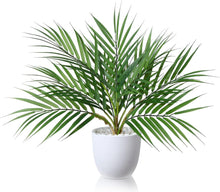 Kunstpflanze 40cm Künstliche Pflanzen im Topf Indoor Deko Areca Palm