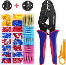 Crimpzange Set Kabelschuhe Aderendhülsen Stoßverbinder Ersatzteil