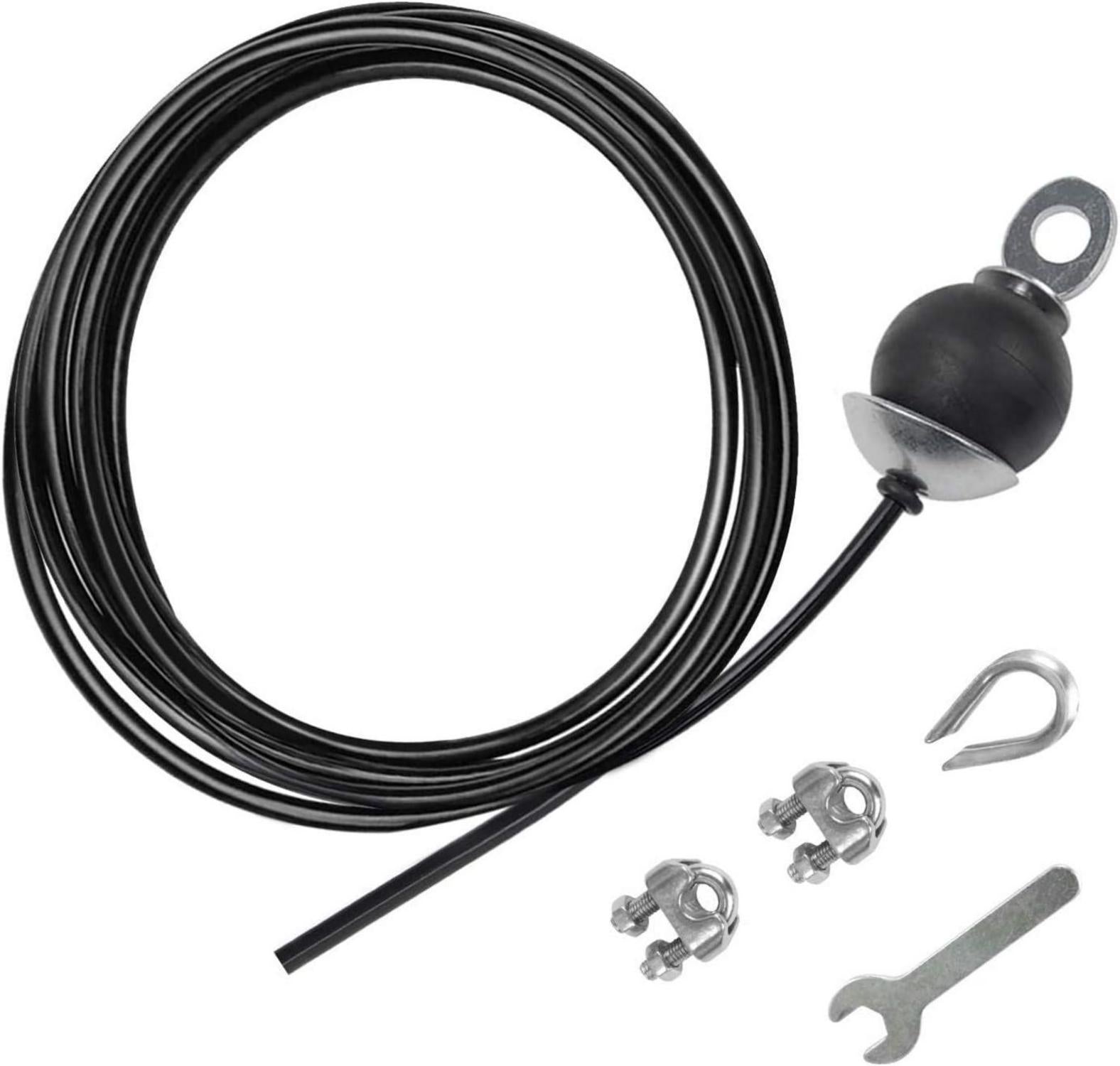 Fitness Kabel Draht Stahlseil für Latzug Kabelzug Training 7m