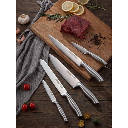 Messerblock mit Messer Küchenmesser Set 14 TLG Messer Set