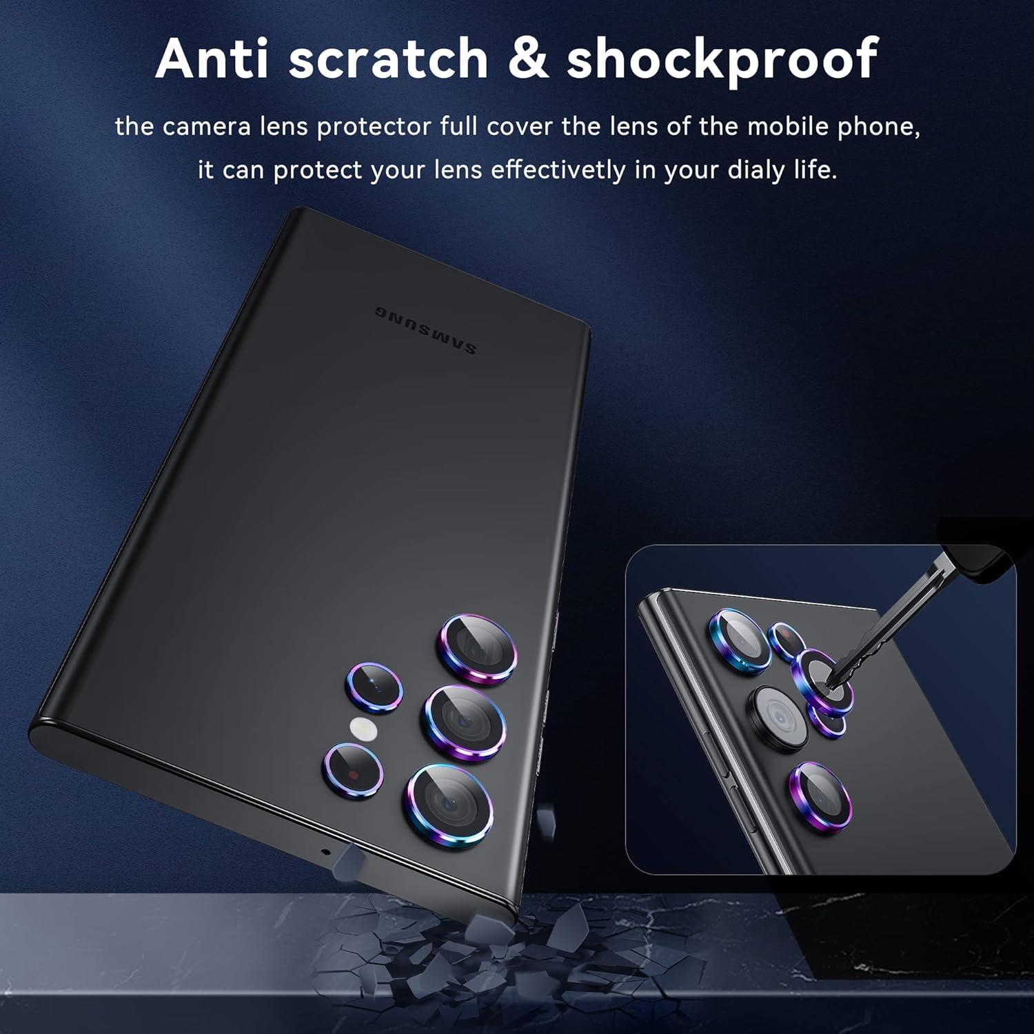 Kameraschutz Samsung Galaxy S22 Ultra 5 Stück Set