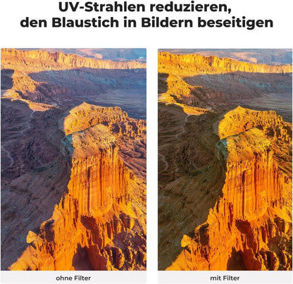 82mm Slim Nano X-Serie MC UV Filter für klare Bilder & optimalen Schutz