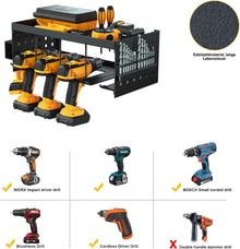 Wandhalterung Werkzeugregal Akku Bohrer Schraubendreher