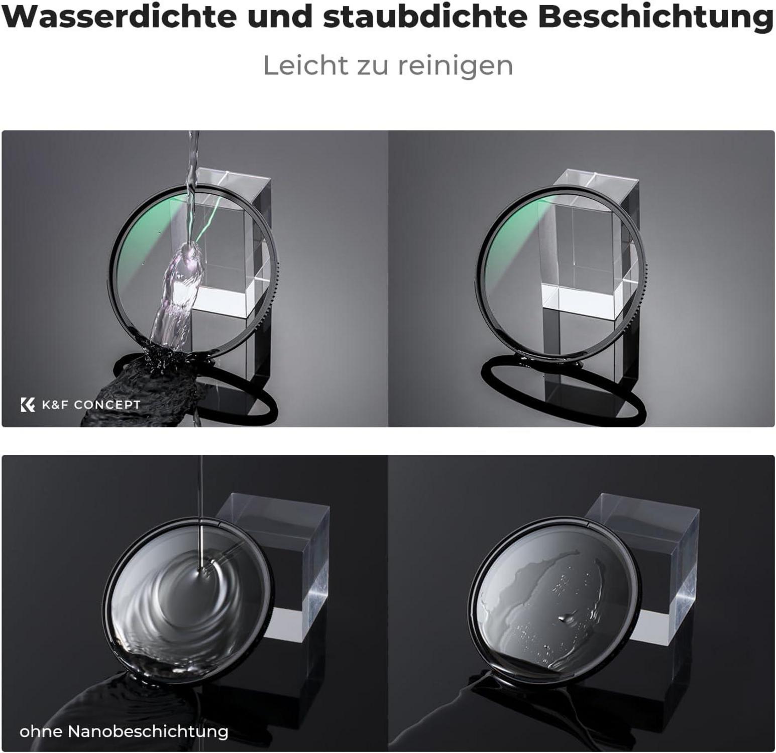 Nano X-Serie Slim MC UV Filter 72mm, Multicoated Ultradünn Optisches