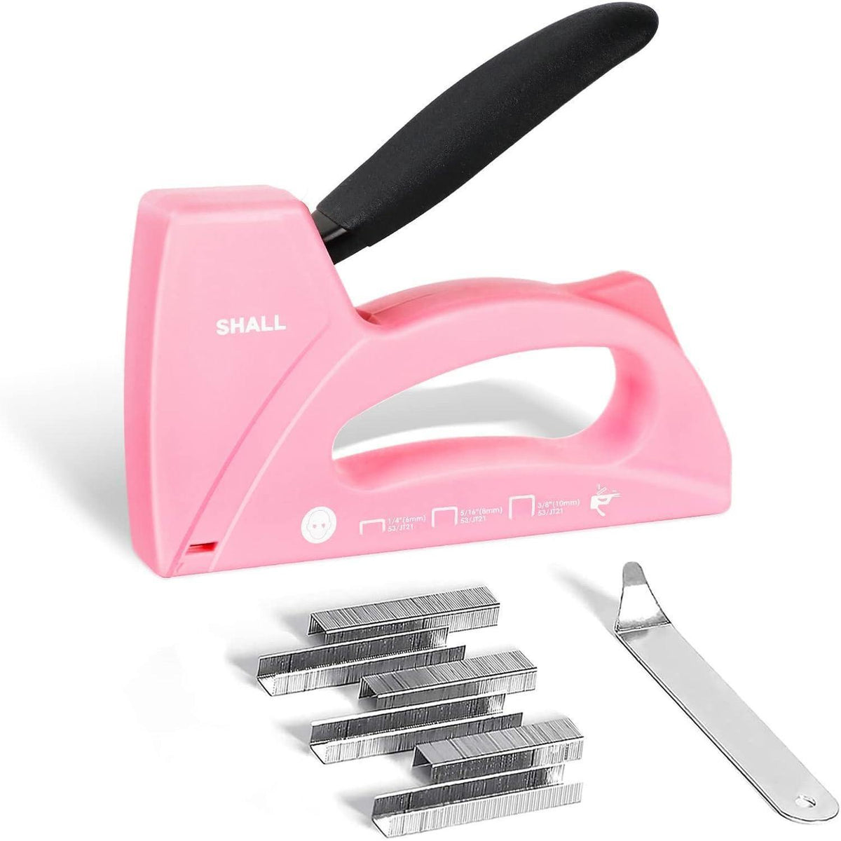 Leichte Heftpistole für Holz & Polster | JT21 Tacker Set