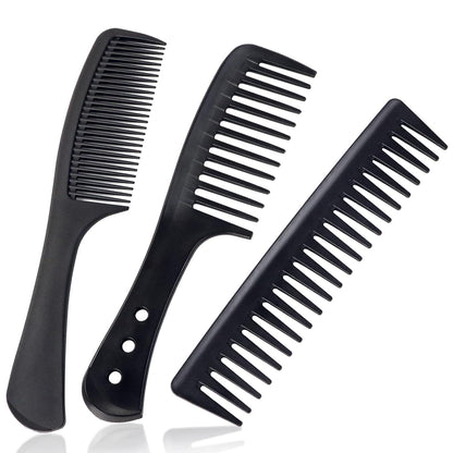 Professioneller Kohlefaser Lockenkamm Set für Haarstyling