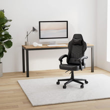 Dowinx Gaming Stuhl Rennstuhl mit Kissen, Ergonomischer