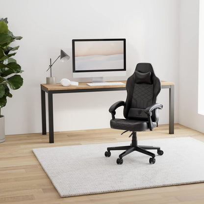 Dowinx Gaming Stuhl Rennstuhl mit Kissen, Ergonomischer
