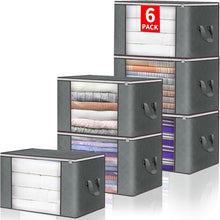 Aufbewahrungstasche Aufbewahrungsbox Faltbarer Organizer 60L Grau